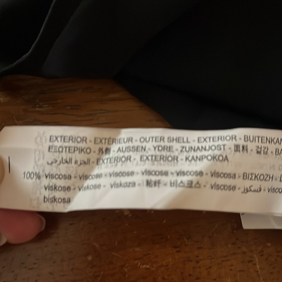 Zara Viscose Dress Sz Med - Picture 9 of 9